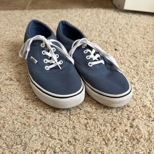 Vans Navy Sneakers with White Accents